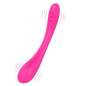 S-HANDE Clare daudzfunkcionāls elastīgs vibrators pāriem ar 9 vibrācijas režīmiem Rose