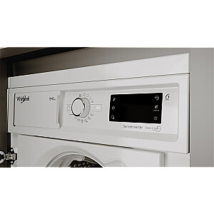 Whirlpool BI WMWG 91485 EU veļas mazgājamā mašīna ar žāvētāju Iebūvēta Priekšējā ielāde Balta D