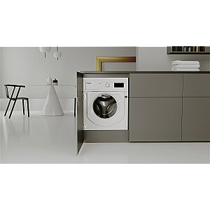 Whirlpool BI WMWG 91485 EU veļas mazgājamā mašīna ar žāvētāju Iebūvēta Priekšējā ielāde Balta D
