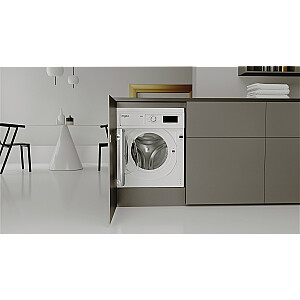 Whirlpool BI WMWG 91485 EU veļas mazgājamā mašīna ar žāvētāju Iebūvēta Priekšējā ielāde Balta D