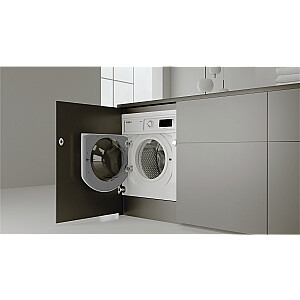 Whirlpool BI WMWG 91485 EU veļas mazgājamā mašīna ar žāvētāju Iebūvēta Priekšējā ielāde Balta D