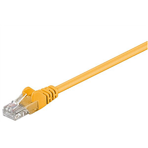 Соединительный кабель Goobay 68351 CAT 5e, U / UTP, желтый, 15 м