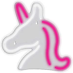 Manta SNL101WH Style Neon Lights Unicorn white-pink