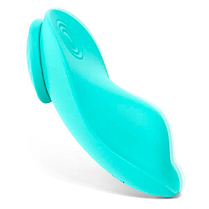 S-HANDE Leaf-RTC diskretā tālvadības panty vibrators ar 9 vibrācijas režīmiem Gaiši zils