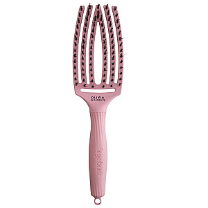 OLIVIA GARDEN Finger Brush щетка для волос Combo Medium Soft Pink