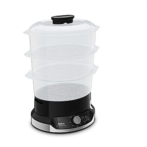 TEFAL Food Steamer VC204810	Ultracompact Black 800 W Capacity 9 L Number of baskets 3