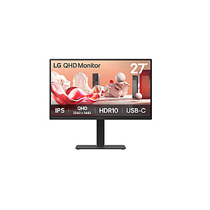 LG 27BA75QB-B 27" IPS/2560x1440/16:9/280cd/HDMI, DisplayPort, выход для наушников