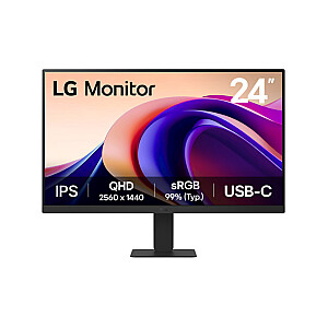 LG monitor 24U631A-B 24" IPS 2560x1440 / 16:9 /100Hz/ 250cdm / 5ms /USB-C/ HDMI