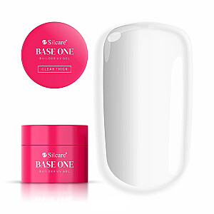 SILCARE Base One Buldier Gel žel budējošs nagiem Clear Thick 50g