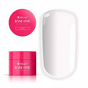 SILCARE Base One Buldier Gel гель для наращивания ногтей Pink 50g