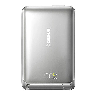 Baseus Nomos Qi2 USB-C 10000mAh 45W pelēks