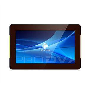 ProDVX APPC-7XPL 7-дюймовый Android-панельный ПК с PoE LED / 1024x600 / 240ca / Cortex A53 Octa Core RK3368H / 2GB / 16GB eMMC Flash / Android 8 / RJ45 + WiFi / VESA / Black