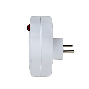 Esperanza ELK311W Elektriskais sadalītājs 2 GN. USB-C USB-A IESL. Balts