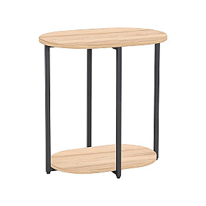 Papildus galds HANNES 52x35xX54cm, lauku stila melamīns