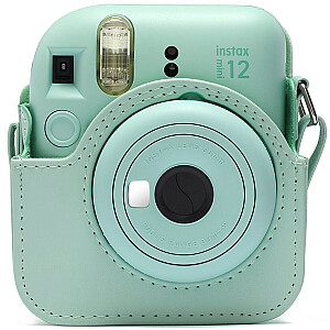 Instax Mini 12 soma piparmētru zaļā krāsā
