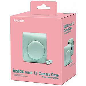 Instax Mini 12 soma piparmētru zaļā krāsā
