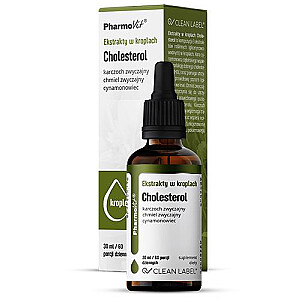 PHARMOVIT Holesterīna uztura bagātinātājs pilienos 30ml