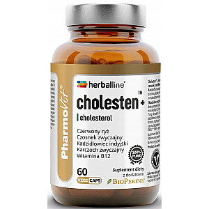PHARMOVIT Cholesten + Холествол суплемент диеты 60 капсул