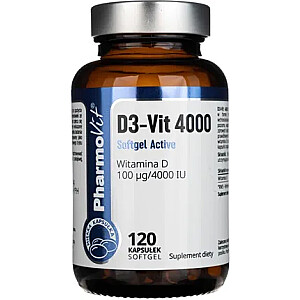 PHARMOVIT D3-Vit 4000 IU добавка к пище 120 капсул