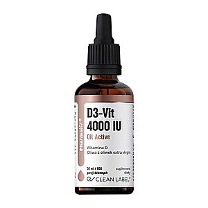 PHARMOVIT D3-Vit 4000 IU uztura bagātinātājs pilienos 30ml