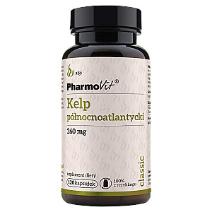 PHARMOVIT Kelp ziemeļatlantijas uztura bagātinātājs 120 kapsulas