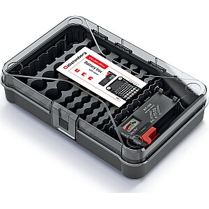 KistenbergOrganizer ar akumulatoru un akumulatora testeri Kistenberg Battery Box KBBT
