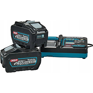 Makita MAKITA ENERĢIJAS PIEDERUMU KOMPLEKTS 40V 2x5.0Ah XGT (BL4050Fx2+DC40RB)