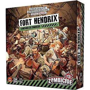Расширение Portal Games для игры Zombicide 2-го издания: Форт Хендрикс