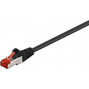 Патч-кабель CAT6 3.0м черный S/FTP - 68698