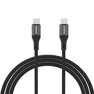 Dudao Dudao L3CC USB-C - USB-C 60W 2m Braided Cable - Black