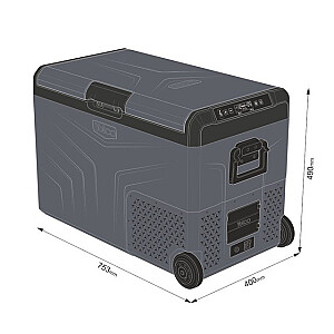 PORTABLE COMPRESSOR COOLER TCX50 CARBON