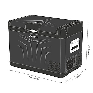 ПОРТАТИВНЫЙ КОМПРЕССОРНЫЙ ОХЛАДИТЕЛЬ GCX47 ЧЕРНЫЙ