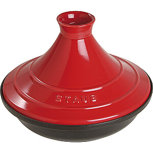 Тажин Staub - 28 см, красно-черный