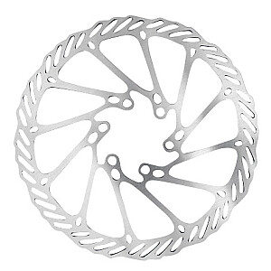 Ротор дискового тормоза Force-3 180мм 6 Bolt silver (W)