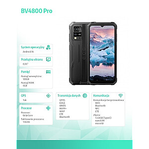 Viedtālrunis BV4800 Pro 4/128GB melns