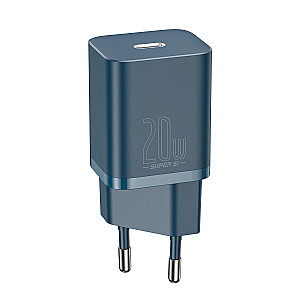 Зарядное устройство Baseus Super Si Quick Charger 1C 20W (синее)