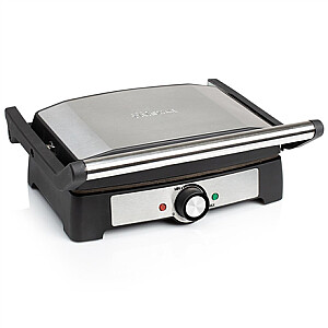 Tristar Contact Grill | PD-8916 | Стол | 1500 Вт | Нержавеющая сталь/Чёрный