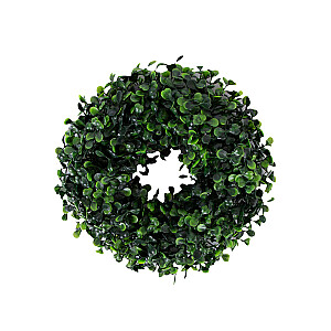 Венок BUXUS GREENLAND D15см, зеленый кун