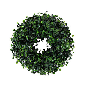 Венок BUXUS GREENLAND D18см, зеленый кун