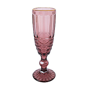 Dzirkstošā vīna glāze LUNA 180ml, violeta