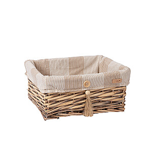 Корзина WILLI STRIPE 34x25xH15см