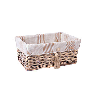 Корзина WILLI STRIPE 38x25xH16см
