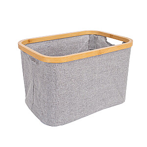 Корзина MAX GREY 38x27xH25см, светло-серая