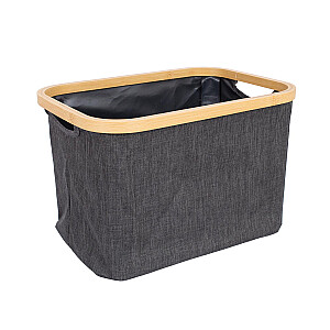 Корзина MAX GREY 38x27xH25см, темно-серая