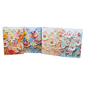 Dāvanu maisiņš DAISY L, 31x43x12cm, mix