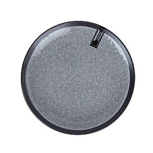 Šķīvis RITA D20cm, melns/pelēks