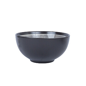 Bļoda RITA D12xH7cm, melna/pelēka