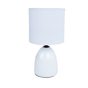 Galda lampa LUNAR H23cm, balta