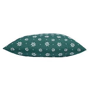 Подушка HOLLY 45x45см, зеленый Эдельвейс
