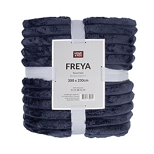 Pleds FREYA XL 200x230cm, tumši zils